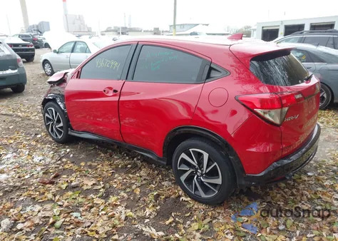 2020 Honda Hr-V Awd Sport из США, поврежденный, VIN 3CZRU6H18LG700788